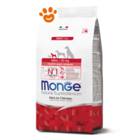 Sacco crocchette Monge Puppy Mini al pollo