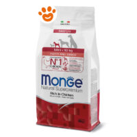 Sacco crocchette Monge Puppy Mini al pollo