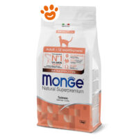 Sacco crocchette gatto Monge salmone 1,5 kg