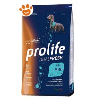 Prolife Dog DualFresh Adult Mini Salmone, Merluzzo e Riso