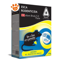 Brody 5.0 Esca Fresca Gusto Anice Topicida per Topi Ratti Arvicole