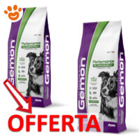Offerta crocchette cane Gemon Performance pollo e riso