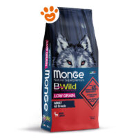 Sacco crocchette Monge BWild Low Grain cervo