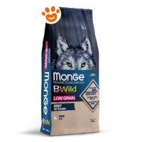 Sacco crocchette cane Monge BWild Low Grain