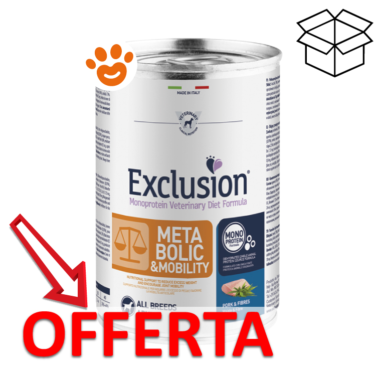 Lattina Exclusion veterinaria per cani in offerta
