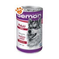 Lattina cibo cane Gemon Adult Maxi manzo riso