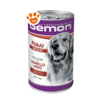 Lattina di cibo per cani Gemon Adult agnello e riso