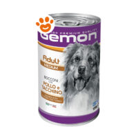 Lattina cibo per cani Gemon pollo tacchino