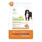 Natural Trainer Dog Sensitive No Gluten Mature Medium Maxi Salmone