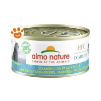 Almo Nature Cat HFC Complete Sgombro con Patata Dolce Megapack