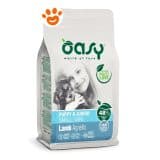 Oasy Dog Puppy e Junior Small/Mini Monoproteico Agnello