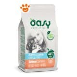 Oasy Dog Puppy e Junior Small/Mini Monoproteico Salmone