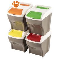 Bama Pattumiera Componibile Poker Plus 27 LT (30x40x37,5cm)