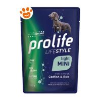 Prolife Dog Lifestyle Adult Light Mini Merluzzo e Riso