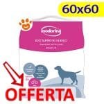 Tappetini igienici per cani 60x60 in offerta
