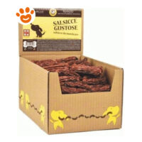 Scatola di salsicce da masticare per cani