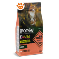 Sacco crocchette gatto Monge BWild grain free