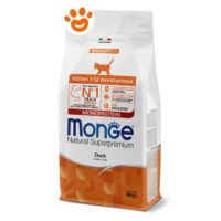 Sacco crocchette Monge Kitten anatra 400g