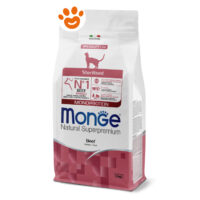 Sacco crocchette Monge Sterilised Manzo per gatti