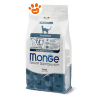 Sacco crocchette Monge Sterilised Trota per gatti