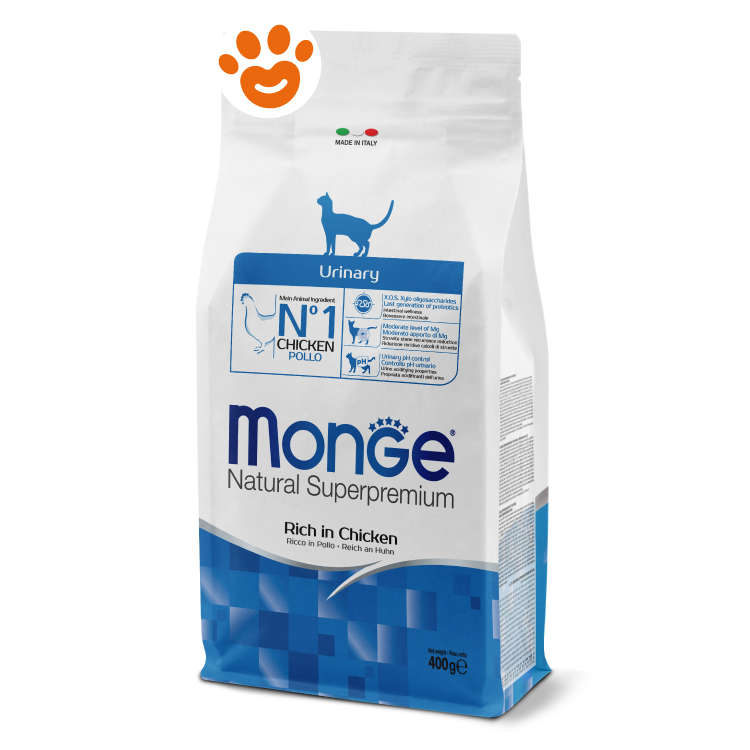 Sacchetto crocchette gatto Monge Urinary al pollo