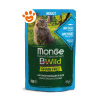 Bustina Monge BWild grain free per gatti adulti