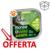 Vaschetta cibo gatto Monge BWild Offerta