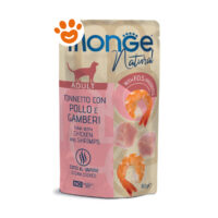 Busta Monge Natural tonnetto pollo gamberi gatto