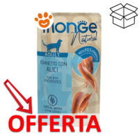 Bustina Monge Natural gatto tonno e alici offerta