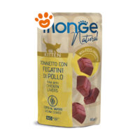 Bustina Monge Natural Kitten tonnetto e fegatini