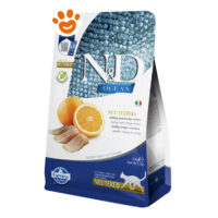 Sacchetto crocchette gatto N&D Ocean Neutered aringa arancia