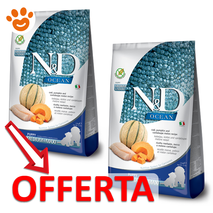 Offerta crocchette cane ND Ocean Puppy