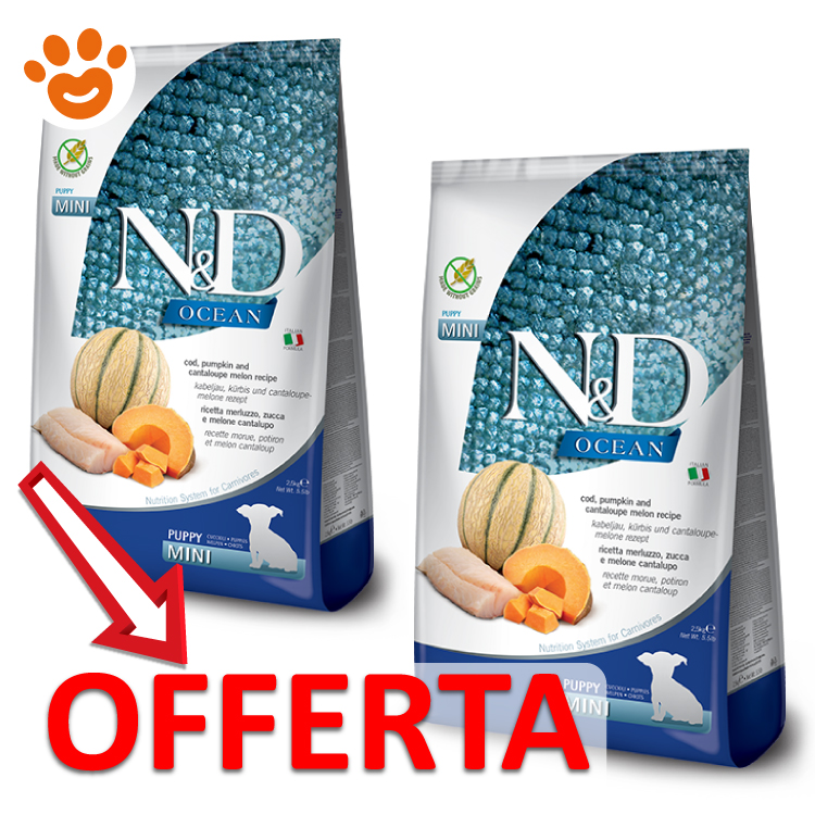 Offerta crocchette ND Ocean Puppy Mini