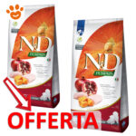 Sacchi crocchette N&D Pumpkin in offerta