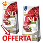 Offerta crocchette N&D Quinoa per cani