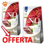 Sacchi N&D Quinoa cane mini in offerta