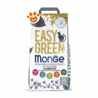 Monge Cat Lettiera Vegetale Easy Green Mais con Carboni Attivi