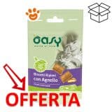Biscotti per gatti Oasy con agnello in offerta