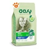 Oasy Dog Lifestage Adult Medium Pesce