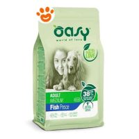 Oasy Dog Lifestage Adult Medium Pesce