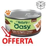 Offerta cibo umido gatto pollo fegato verdure