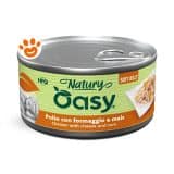 Cibo per gatti Oasy pollo formaggio mais