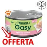 Cibo per cuccioli Oasy pollo in offerta