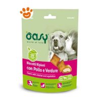 Biscotti per cani con pollo e verdure Oasy