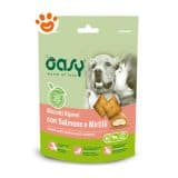 Biscotti per cani al salmone e mirtilli Oasy