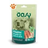Snack cane filettini pollo ossi al calcio Oasy