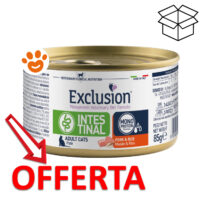 Scatoletta Exclusion Intestinal per gatti adulti in offerta