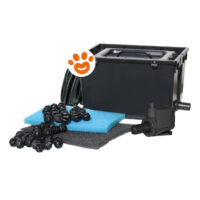 Kit filtro per laghetto con pompa e spugne