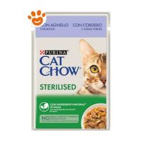 Purina Cat Chow Adult Sterilised Agnello e Fagiolini