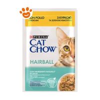 Purina Cat Chow Adult Hairball Pollo e Fagiolini